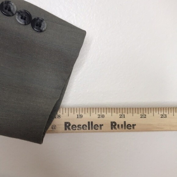 Johnny Carson mens business casual tweed button up blazer coat size 42 - Picture 13 of 13